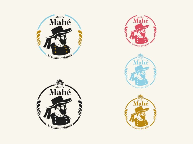 Déclinaison logo Atelier Mahé