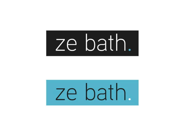 Ze Bath identité visuel